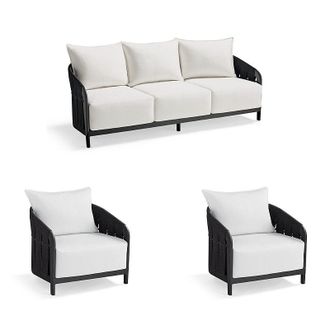 Frontgate Cadiz Tailored Furniture Covers - Sofa, Sand - Frontgate