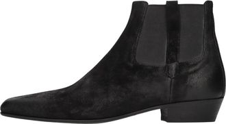 Pantanetti Huron Enkellaars - Dames - Chelseaboots - Zwart - 38 EU - Su&egrave;de - Schoenen