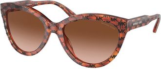 Michael Kors MK2158 MAKENA 34453B Womens Sunglasses Orange Size 55