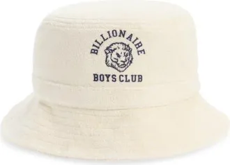 Billionaire Boys Club Terry Cloth Bucket Hat in Whisper White at Nordstrom, Size Large/x-Large