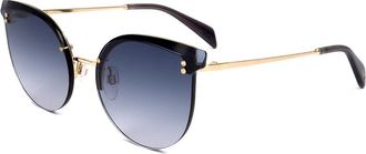 Maje MJ7013 917 Womens Sunglasses Gold Size 58