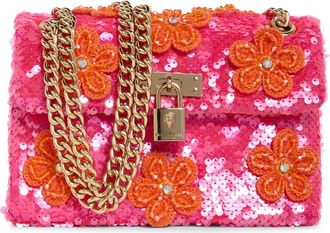 Kurt Geiger Mini Brixton Sequin Crossbody Bag in Open Pink at Nordstrom Rack
