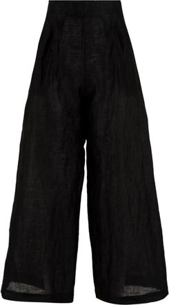 Akep Wijde Broeken - Dames - Wijde Broeken - Zwart - XS - Polyester - Broeken