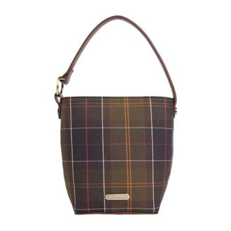 Barbour Borsa a secchiello Cedar Mini Tartan - - Bags - Donna - Verde - ONE SIZE