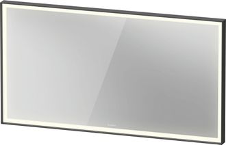 Duravit Duravit L-cube Miroirs Avec &Eacute;clairage, Angulaires, 1300x700x67mm