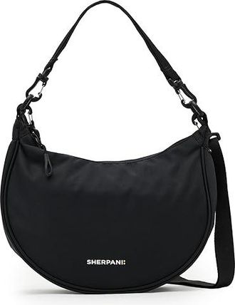Sherpani Mina Crescent Bag Shoulder Handbags Raven, Nylon