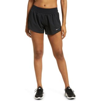 Nike Dri-FIT Mid-Rise 3-Inch Brief-Lined Shorts in 010 Black/refsil at Nordstrom Rack, Size Xx-Large