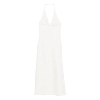 Sir. Halterneck Embroidered Dress