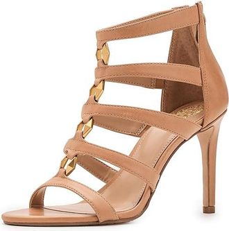 Vince Camuto Azelie Caged High Heel Womens Sandals Cortado : 6.5 M, Suede