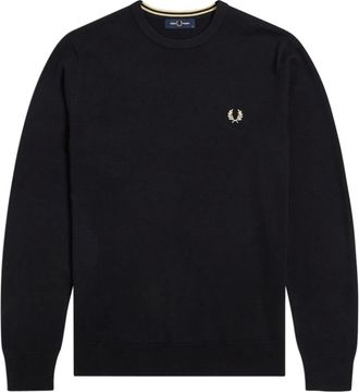 Fred Perry Uomo, Maglie, Nero, XL, new