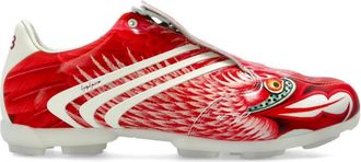 Yohji Yamamoto F50 Tunit Sportschoenen - Heren - Sneakers - Rood - 41 1/2 EU - Leer - Schoenen