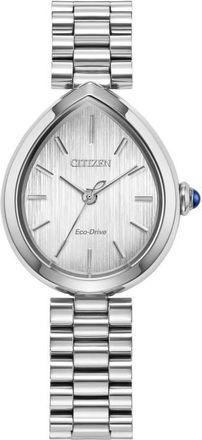 Citizen Rainell Classic Bracelet Watch, 31.3mm x 26mm in Silver-Tone at Nordstrom