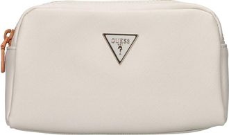 Guess Beauty Case - Dames - Toilettassen - Wit - ONE Size - Leer - Tassen