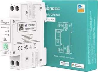 OEM Interruptor Din Monocanal, Control Wi-fi, Monitorizaci&oacute;n De Energ&iacute;a, Basic-1gsp