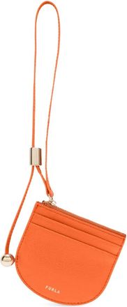 Furla Portacarte Laura in pelle con cinturino - Arancione