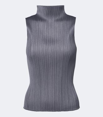 Pleats Please Issey Miyake Top Basics plisado