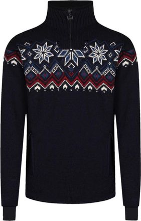 Dale of Norway 93971 Fongen_C Weatherproof 933.59.005.s - Heren - Coltruien - Blauw - 2XL - Truien & Vesten