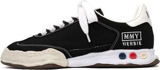 Miharayasuhiro HERBIE OG Sole Canvas Low-top Sneaker Black A09FW704-BLK