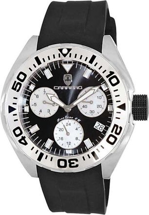 Torino Carrero Freezone-Ch Black Dial Mens Watch C1S8824-BK