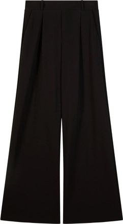 Patrizia Pepe Pantalones de Pierna Ancha - Trousers - Mujer - Negro - XL