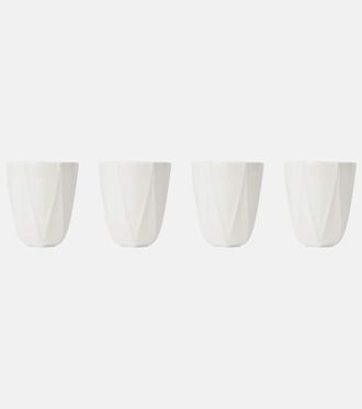 Zaha Hadid Design Folio set of 4 bone china mugs