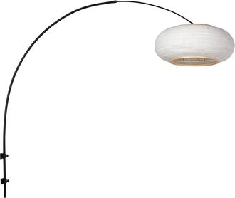 Steinhauer Aplique De Pared - Negro - Silva Alba - Madera Lino Metal