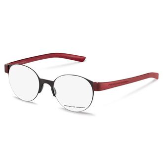 Porsche Design Unisex 51 mm Black Red Readers