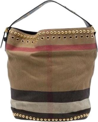 Burberry Bolso Cubo Pre-owned - Pre-owned - Mujer - Marr&oacute;n - ONE SIZE