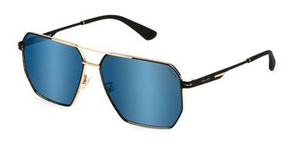 Police SPLL79 CHAMP LITE 2 302B Mens Sunglasses Gold Size 61