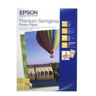 Epson Premium Semigloss Photo A 4, 251 G, 20 Sheets S 041332