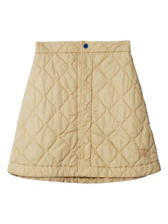 スカート BURBERRY Quilted nylon skirt Beige 8081126 Burberry Quilted Nylon Skirt from $678.00 - on Stylight