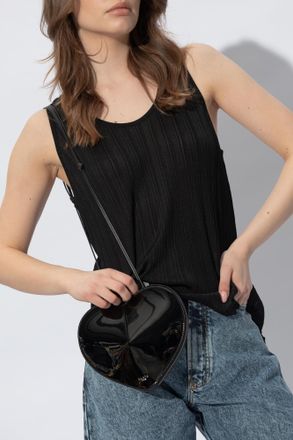 Alaia Le Coeur Shoulder Bag, Womens, Black