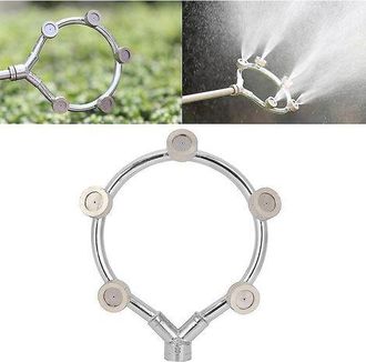 2B Ring Five Hose Nozzle 1cm Stainless Steel Mobile Water Sprayer