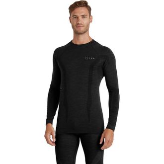 Falke Wool Tech Base Layer Top in Black at Nordstrom, Size Xx-Large