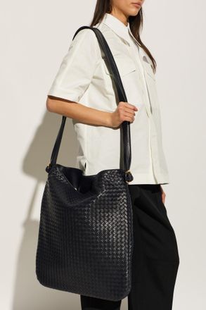 Bottega Veneta Misc Large Bag, Hobo Type, Womens, Black