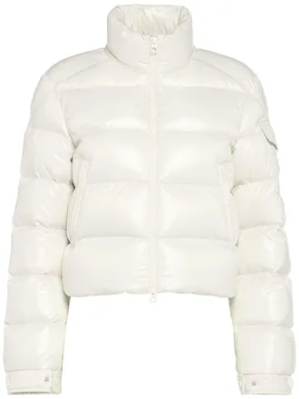 【関税&送料込】Moncler White Quilted Jacket In Nylon Moncler Chitre Quilted Jacket | Neiman Marcus