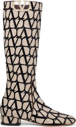 Valentino Garavani 30Mm Vlogo Type Boots