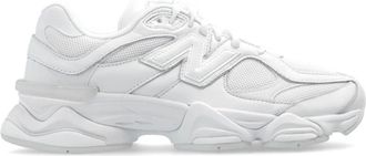New Balance Fitness, Dames, Wit, 40 1/2 EU, Leer, 9060 Sneaker