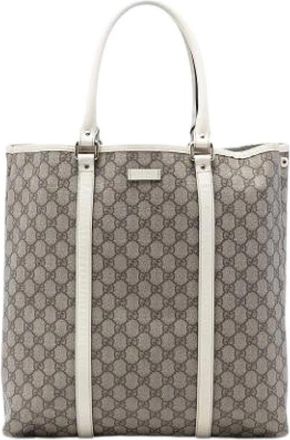 Gucci Pre-owned Vintage Tote Bag - Dames - Vintage Shopper - Beige - ONE Size - Vintage