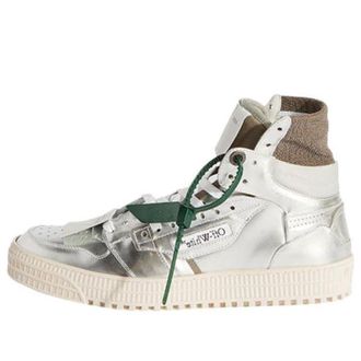 Off-white 3.0 Off-Court High Silver Brown Green OMIA065F23LEA0047272