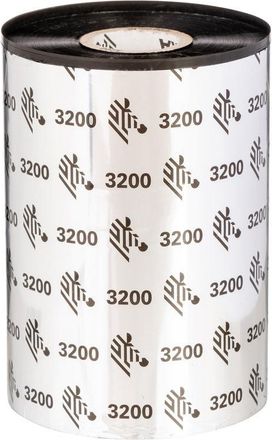Zebra Cinta De Transferencia T&eacute;rmica De Resina De Cera De Alta Durabilidad Zebra 3200 Performance 110mm X 300m Negro