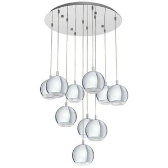 Eglo Eglo - Conessa - 10 Light Cluster Pendant Chrome, GU10