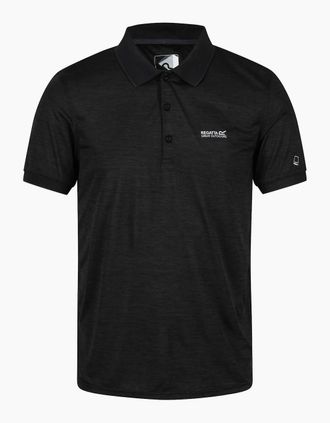 Regatta Mens Regatta Mens Remex II Jersey Polo Shirt - Black - Size: 46
