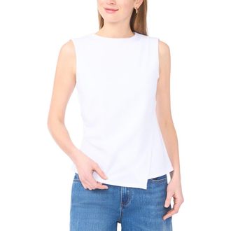 Vince Camuto Asymmetric Knit Top in New Ivory at Nordstrom, Size Xx-Small