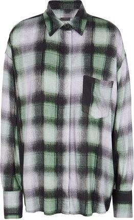 8 by YOOX PRINTED VISCOSE OVERSIZE SHIRT