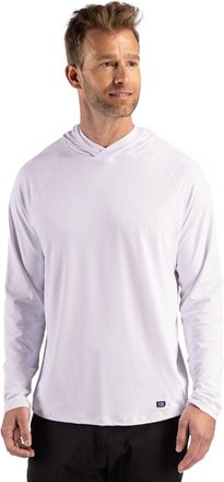 Cutter & Buck Prospect Recycled Featherlight Stretch Mens Hooded Pullover