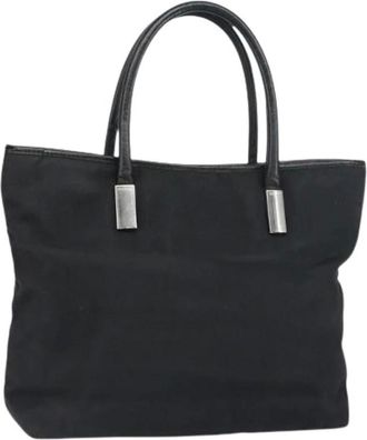 Gucci Pre-owned Tote Bags, female, Black, Size: ONE SIZE Pre-owned Vintage Tote Bag