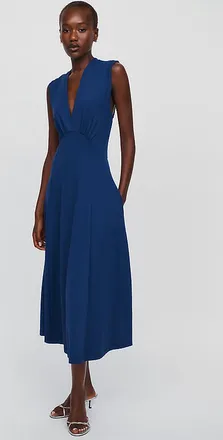 Maeve Sabine Knit Midi Dress