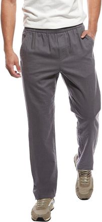 Vince Hemp Linen-Blend Drawstring Pant