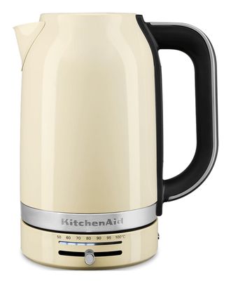 KitchenAid Kitchenaid 5kek1701eac Tetera El&eacute;ctrica 1,7 L 2400 W Negro, Crema De Color, Acero Inoxidable